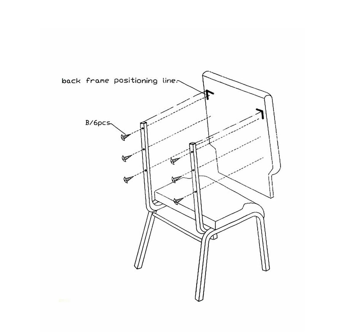 Chair Assembly Diagram